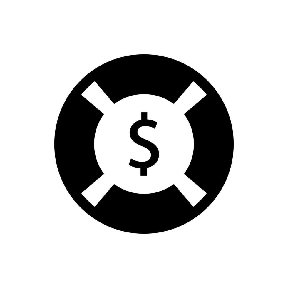 Business support icon vector