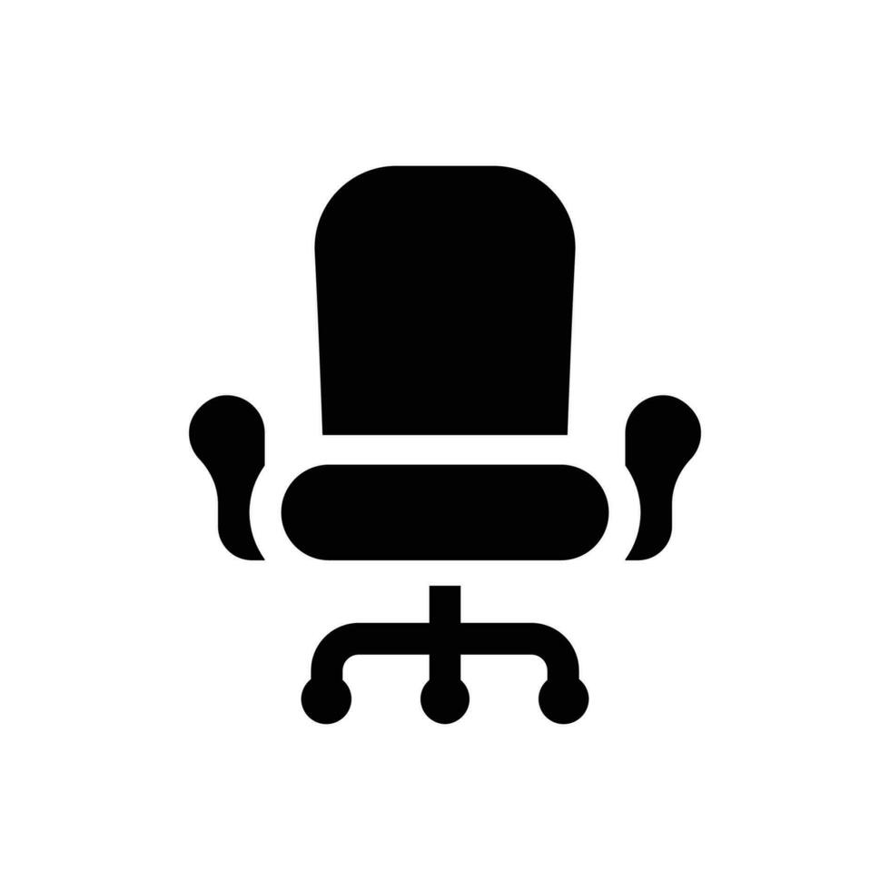 Office Chair Icon vector