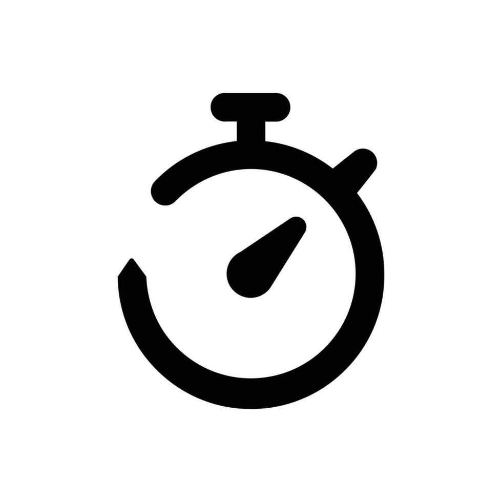 Countdown timer icon vector