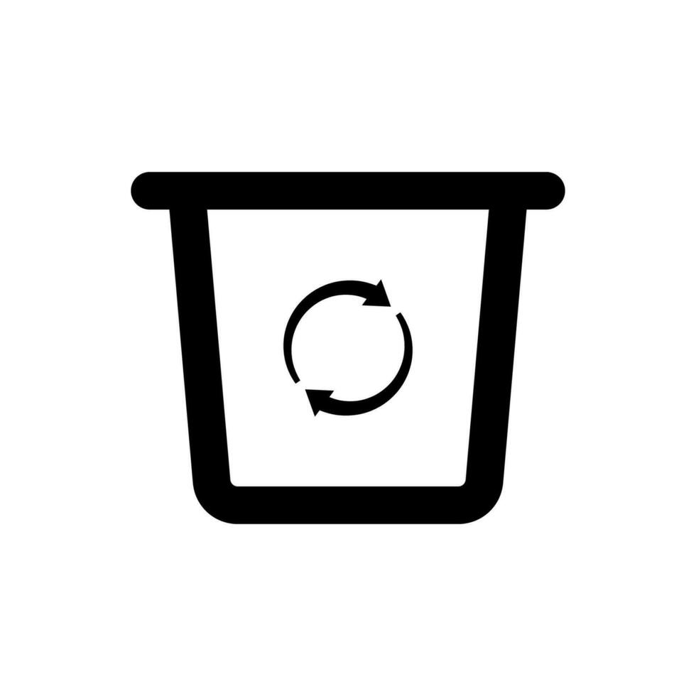 Recycle Bin Icon vector