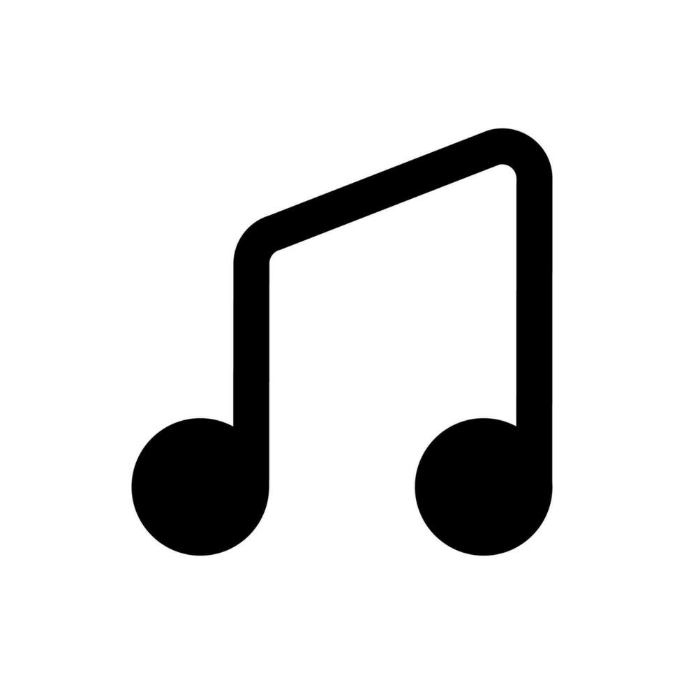 Musical Note Icon vector