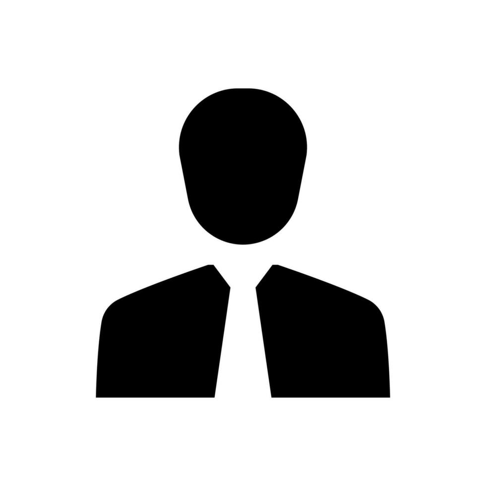 Businessman icon suitable for any type of design project vector