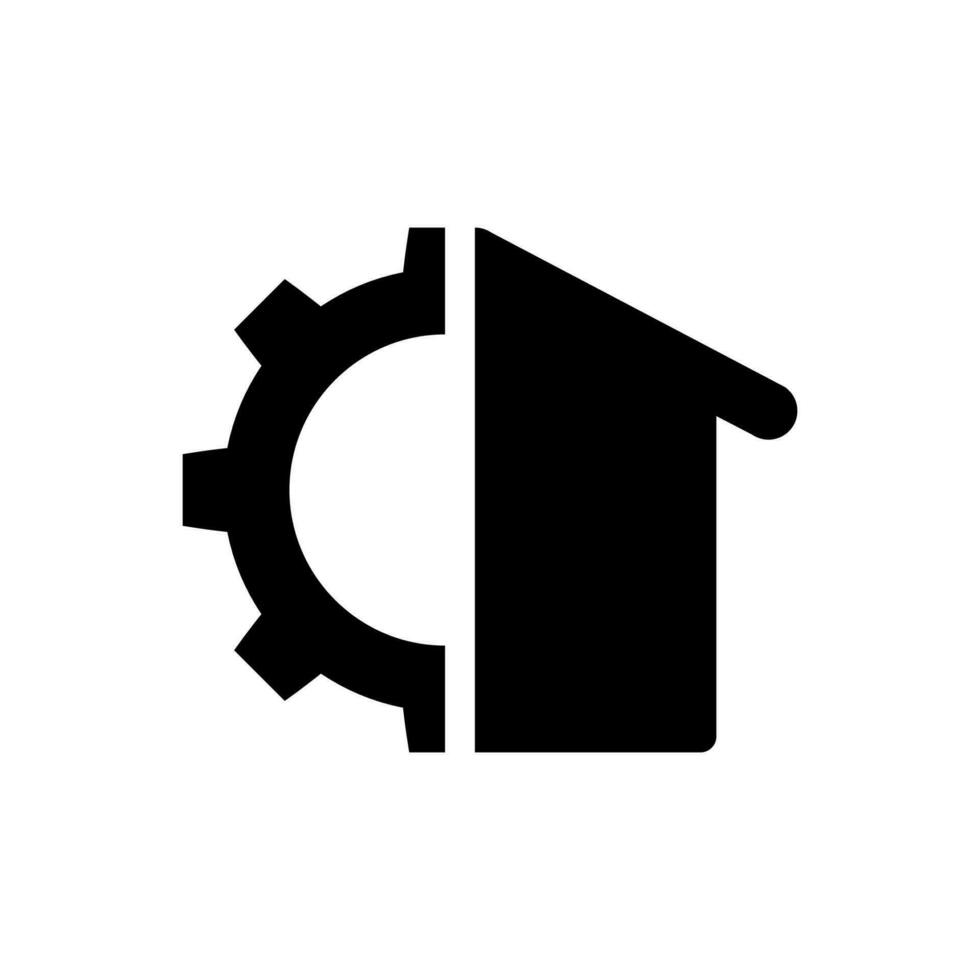 Properties development icon vector