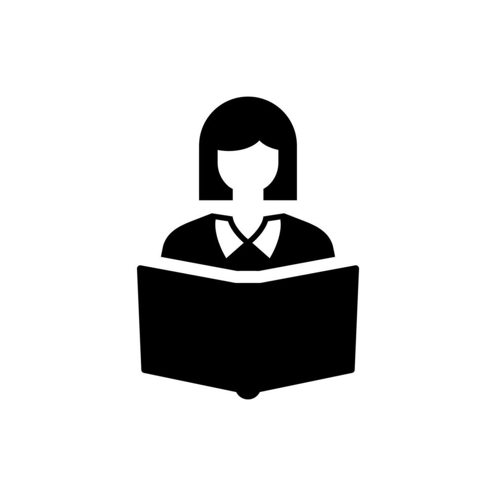 studying icon suitable for any type of design project vector