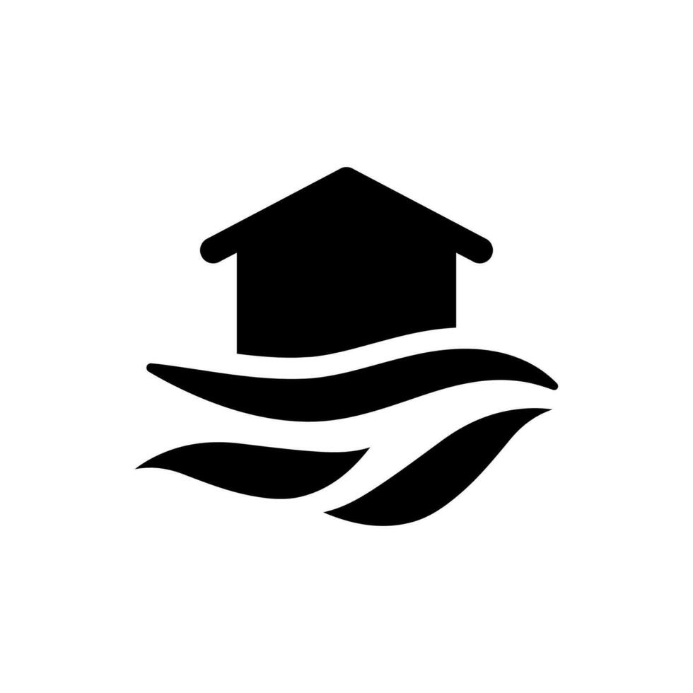 Flood Insurance Icon vector
