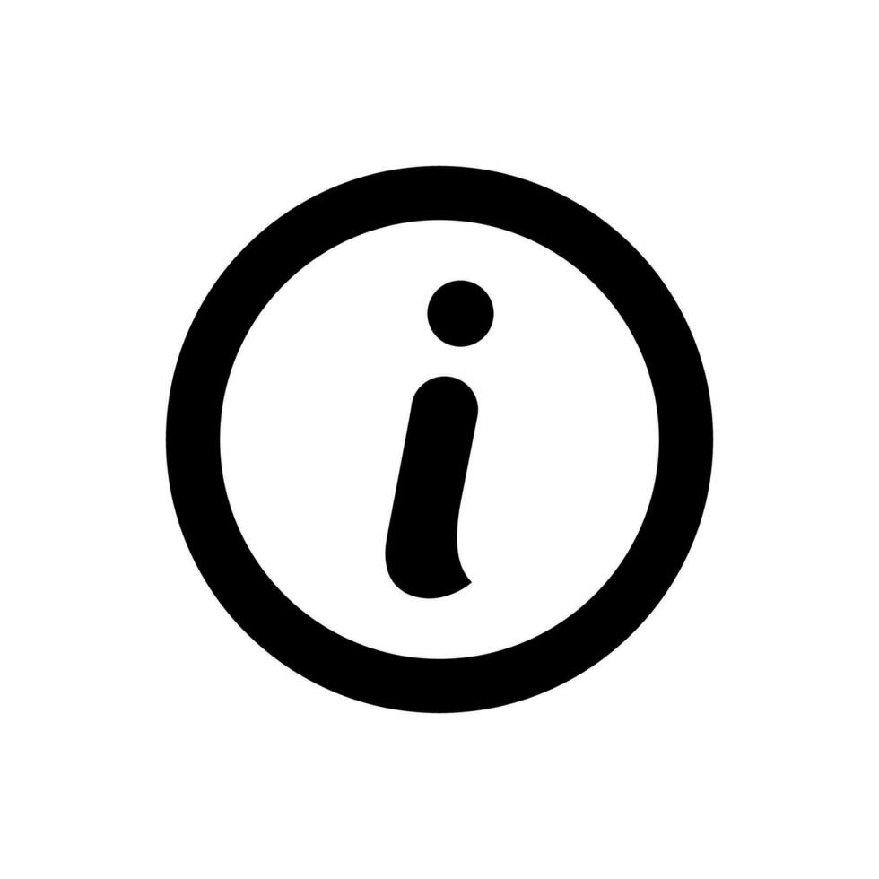 Info Support Icon vector