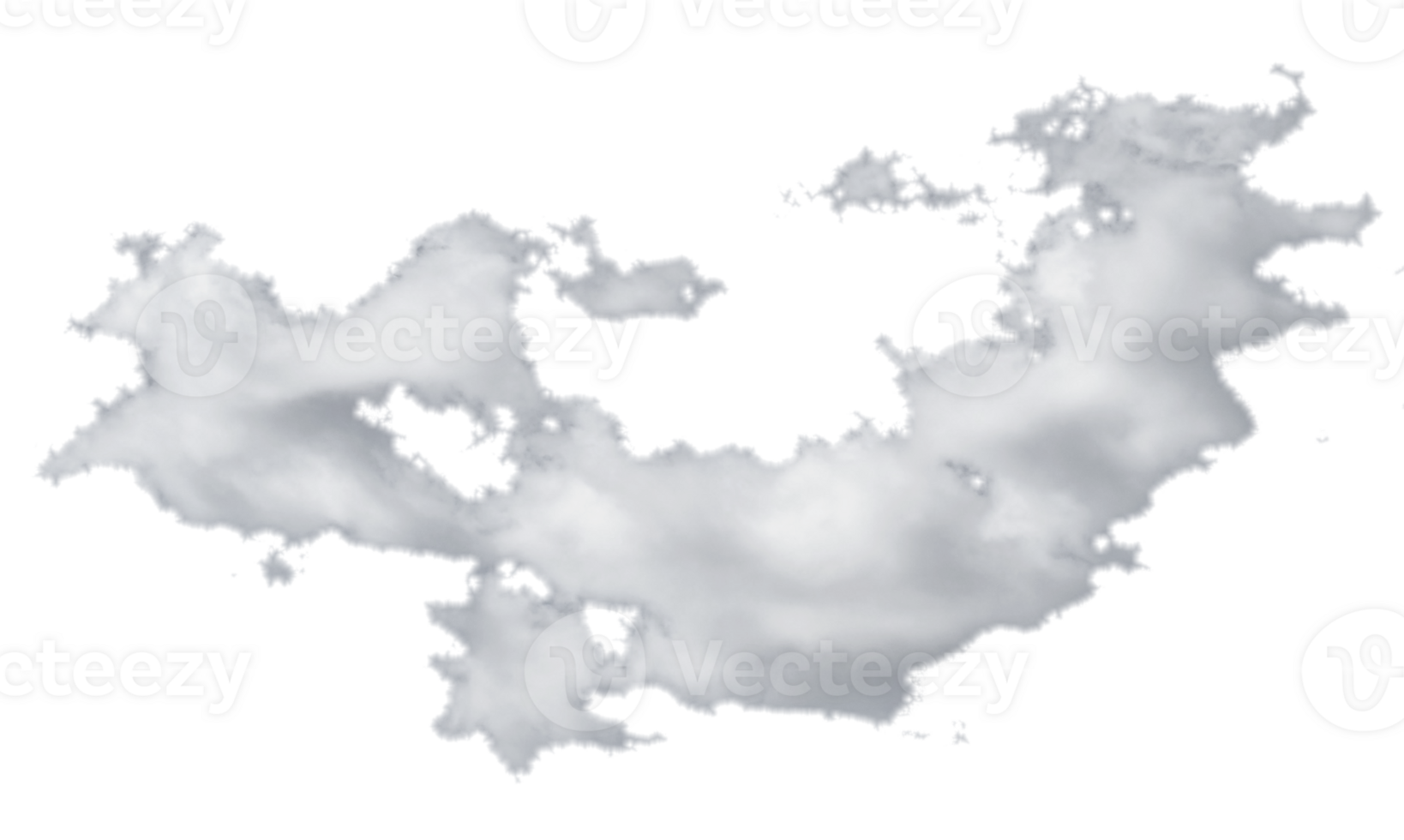 white fluffy cloud transparent PNG