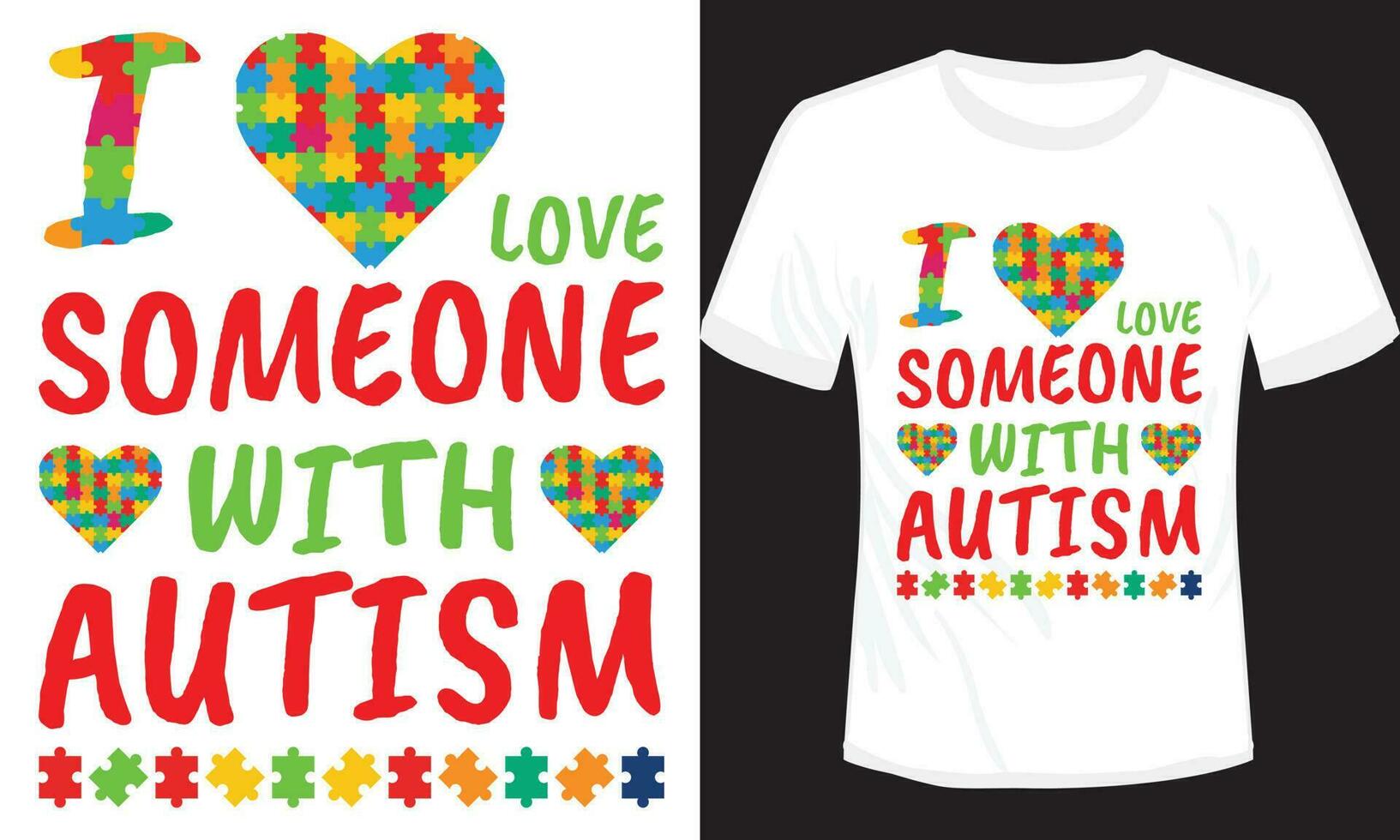 Autism T-shirt Design Vector Illustration 24212122 Vector Art at Vecteezy