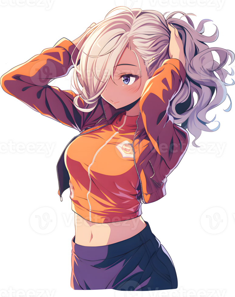 Cute Anime Girl Avatar, Anime Stickers Avatar