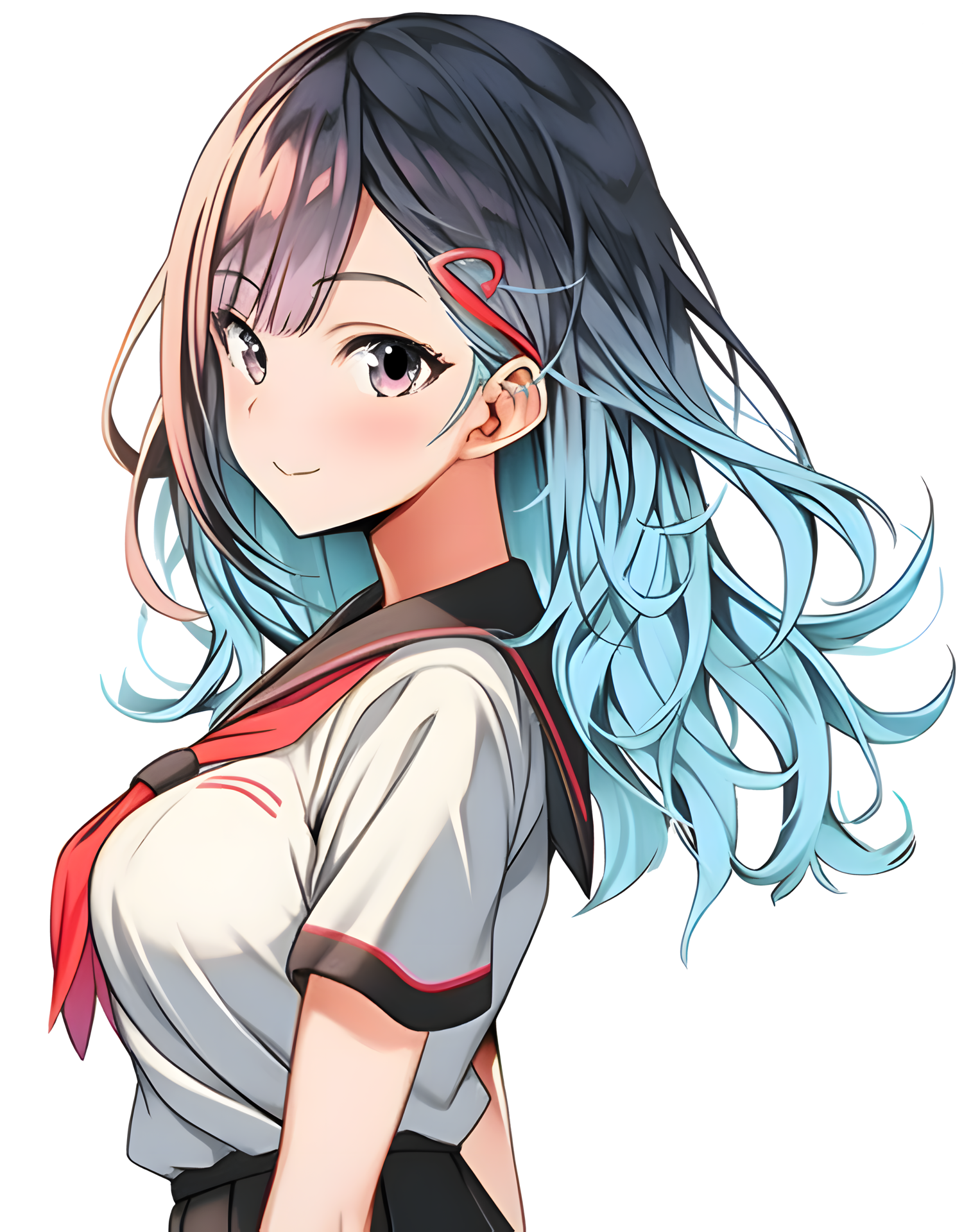 Ai Anime Character, Anime, Anime Art, Anime Girl PNG Transparent