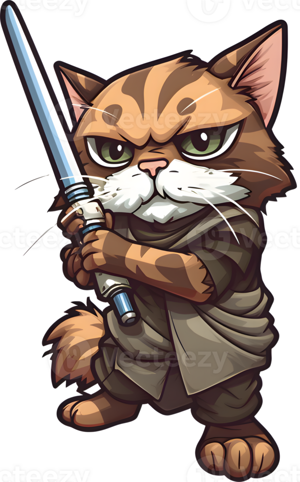 - Sticker - Future Warrior Cat png