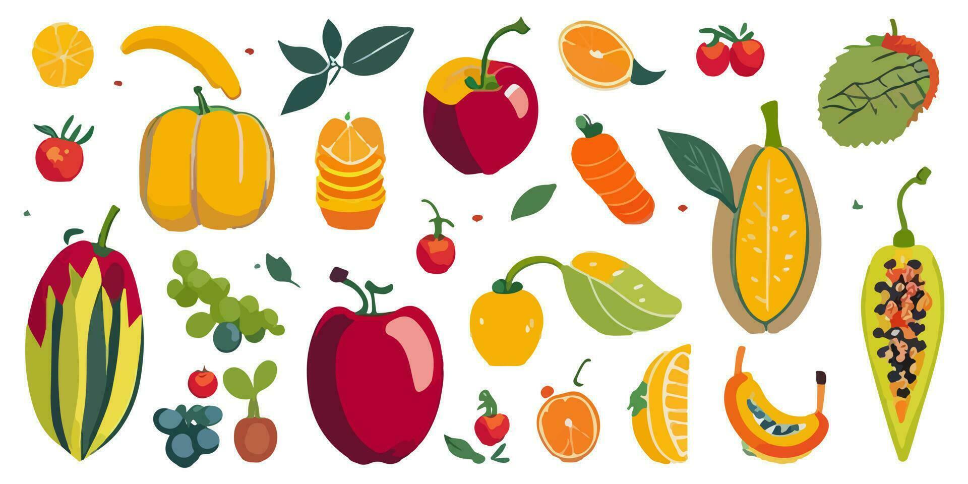 Sweet and Nutritious Bite in Eye-Catching Vector Style