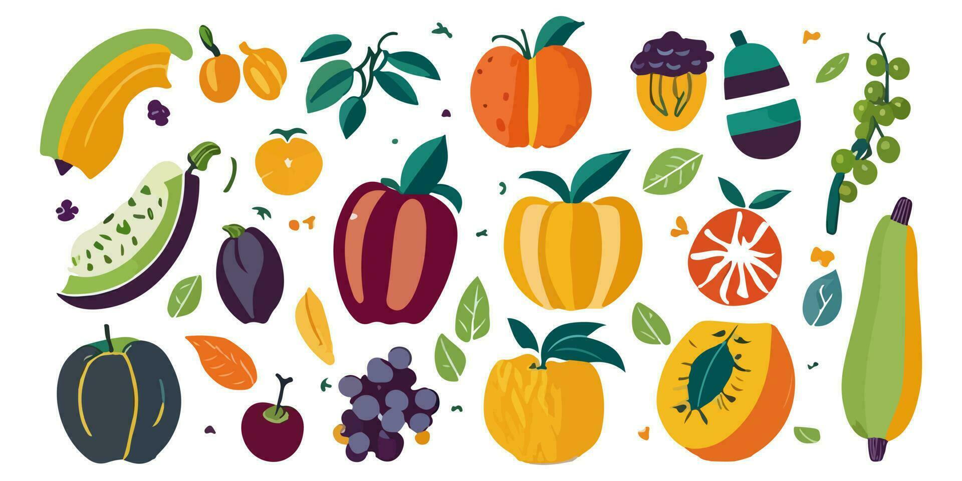Vector Art Celebrating the Richness of Berries