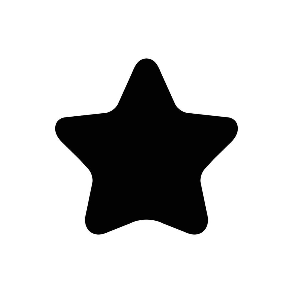 Star icon perfect for any type of design projects vector