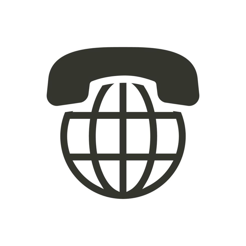 Global Call Icon vector