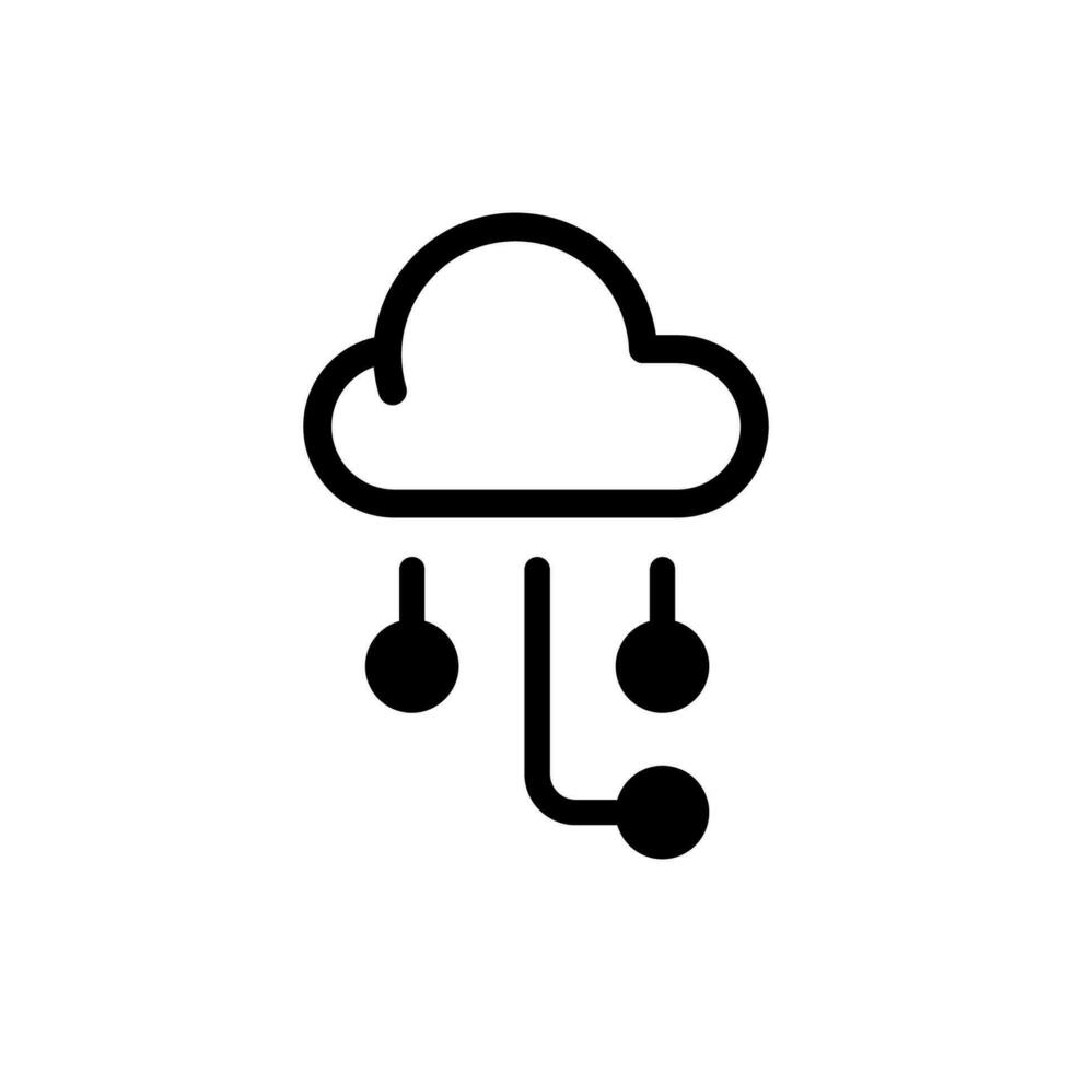 Cloud Connectivity Icon vector