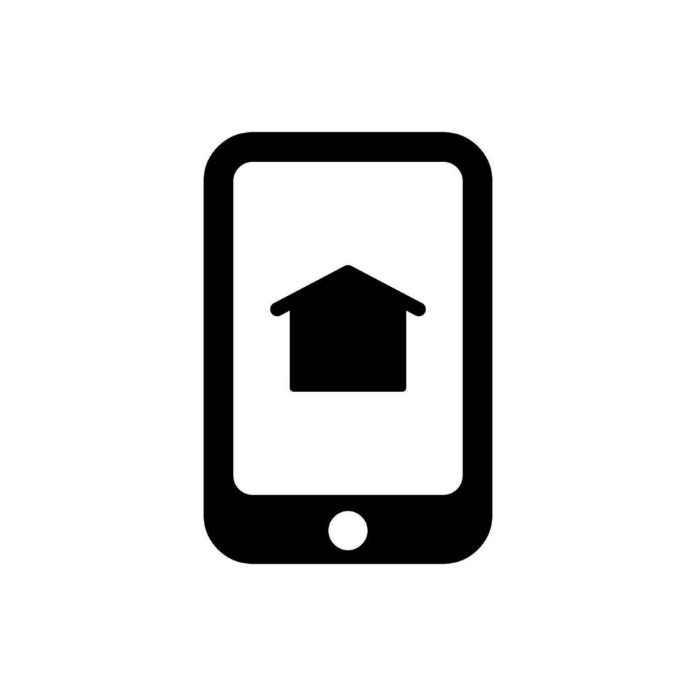 Property mobile support icon vector
