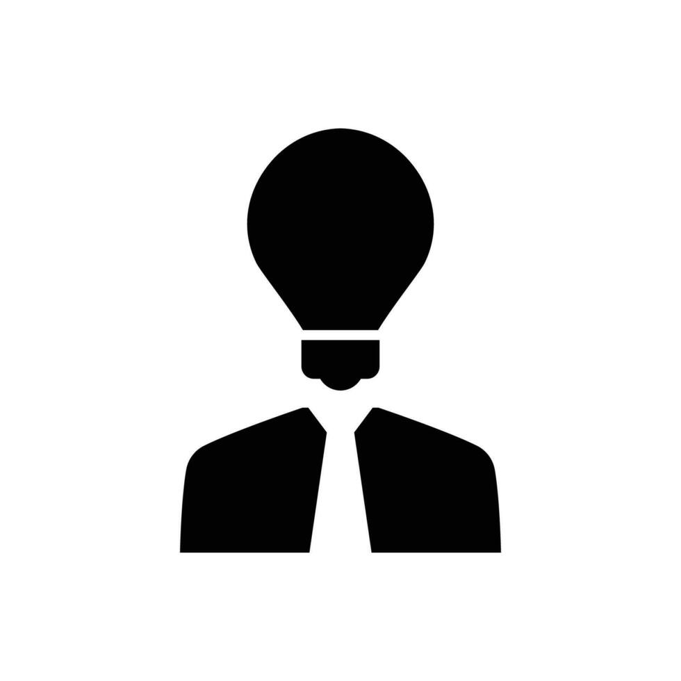 Business idea icon vector