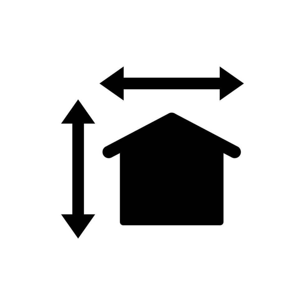 House Plan Icon vector
