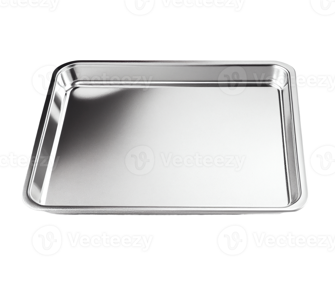 Tray isolated on transparent background, created with png