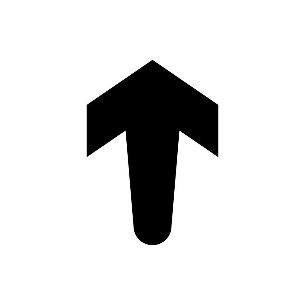 Up Arrow Icon vector