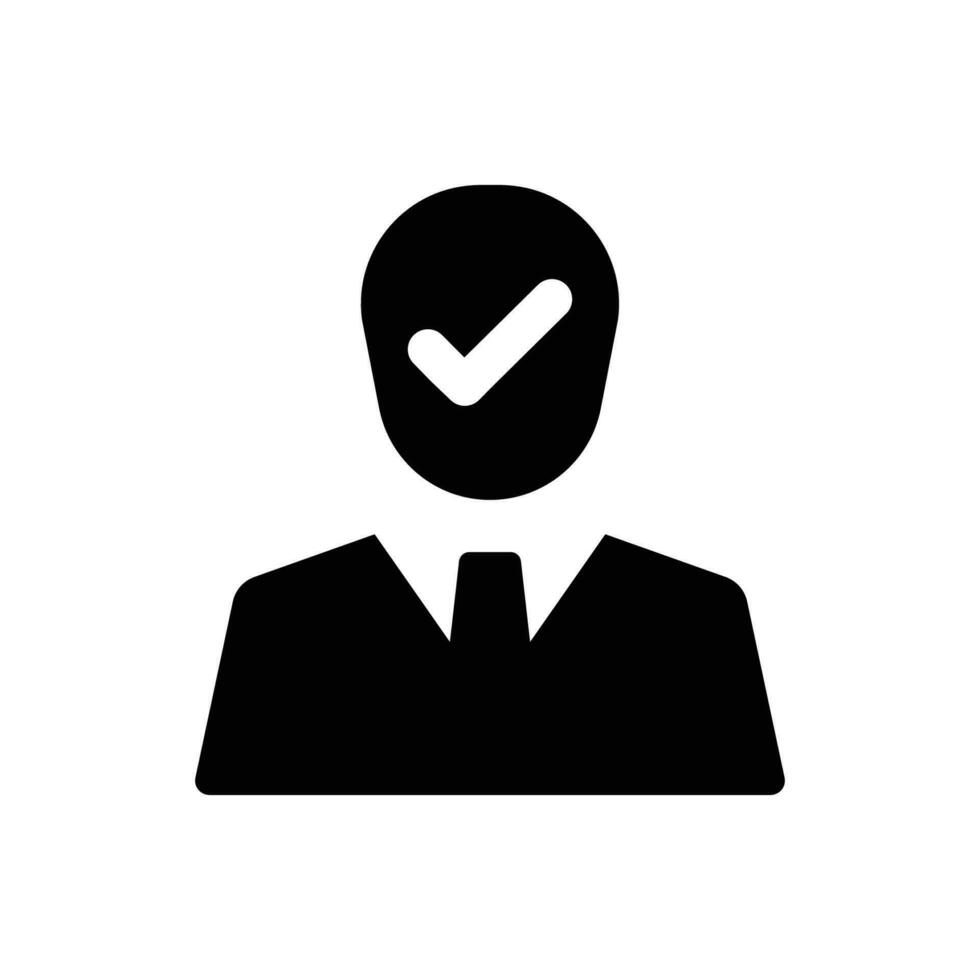 Verify Account Icon vector