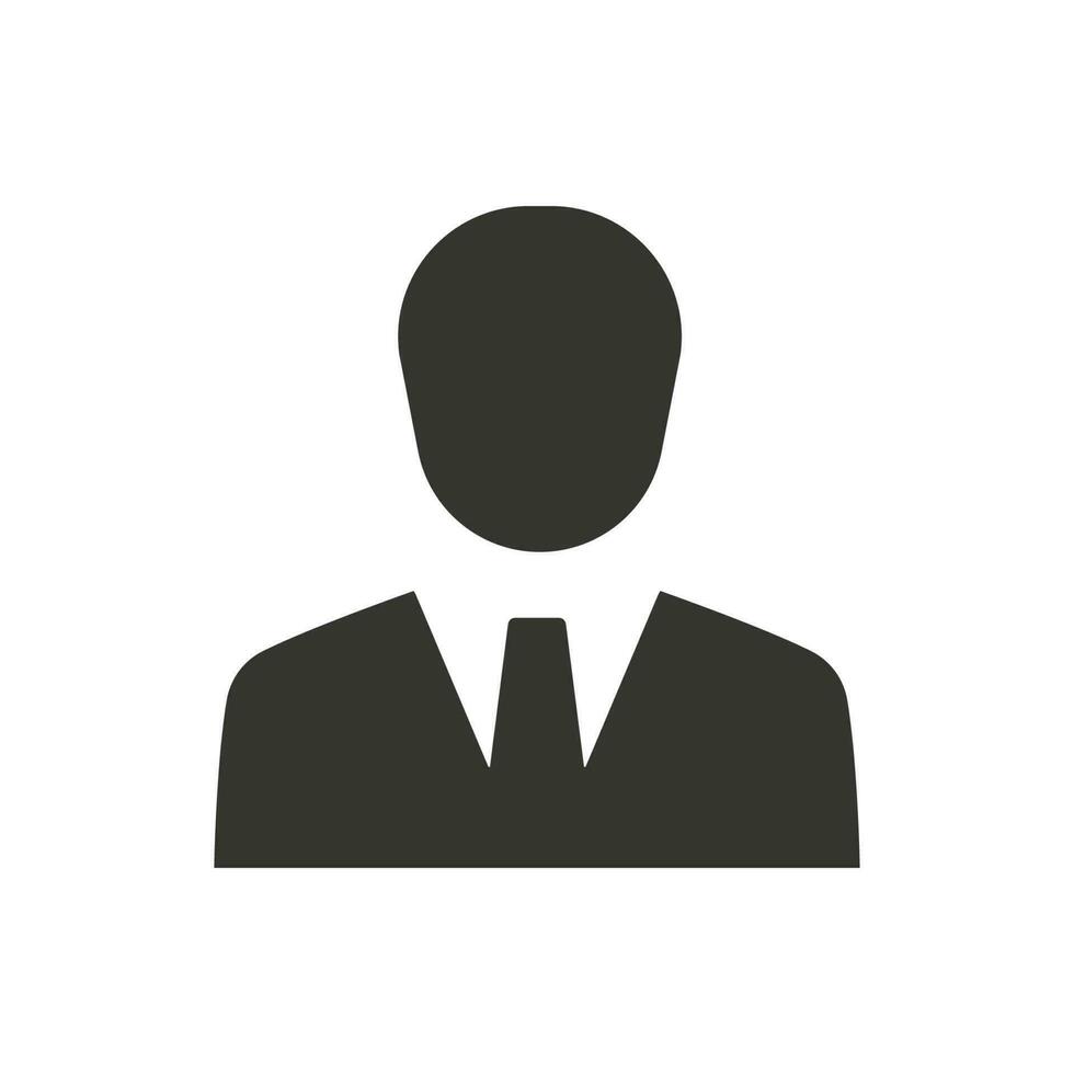 Business man icon vector