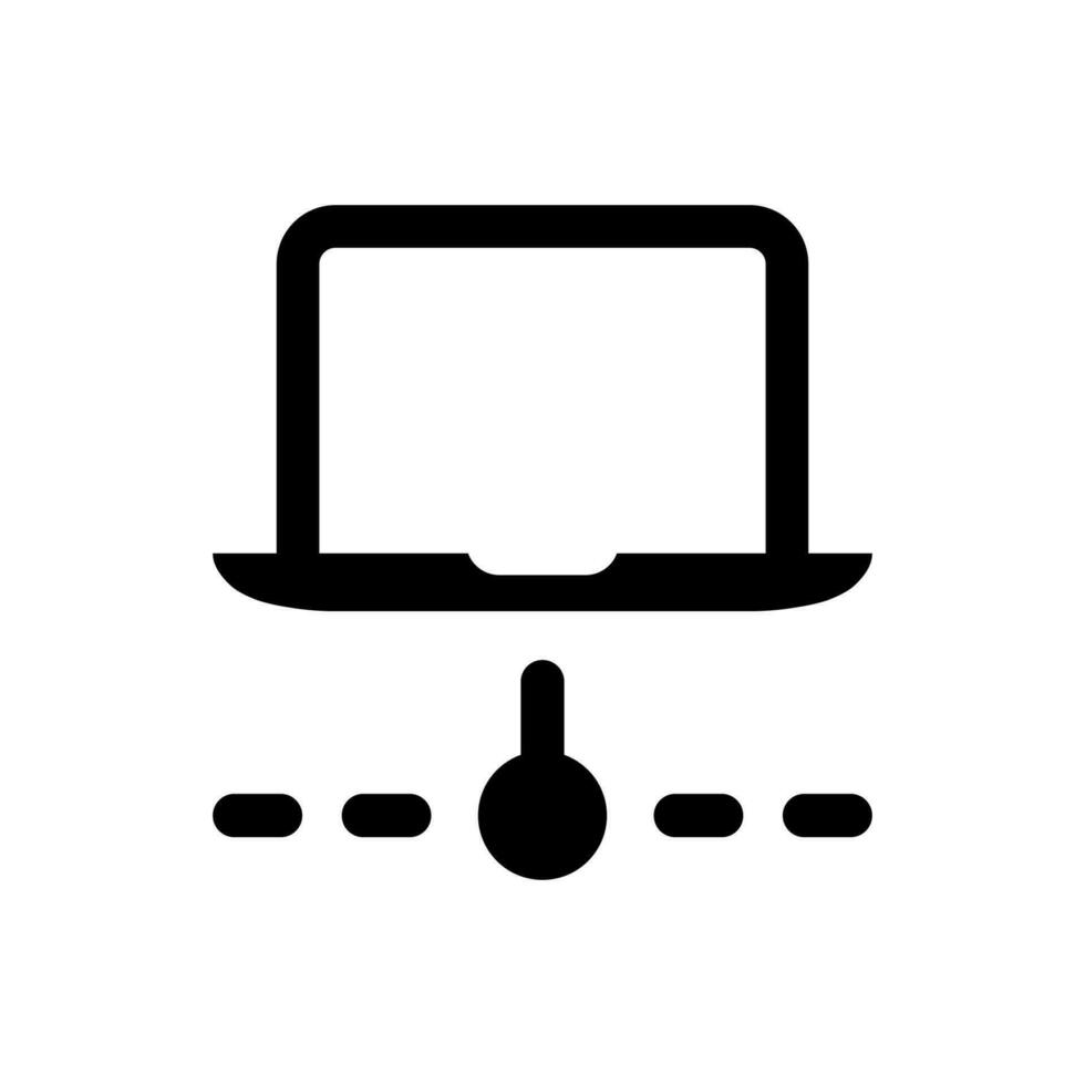 Internet sharing icon vector
