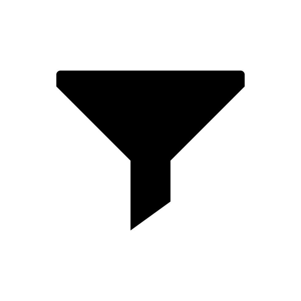 Filter vector icon