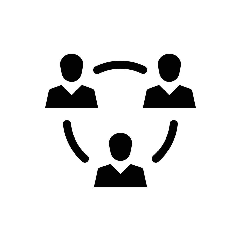 Teamwork Icon - Vector