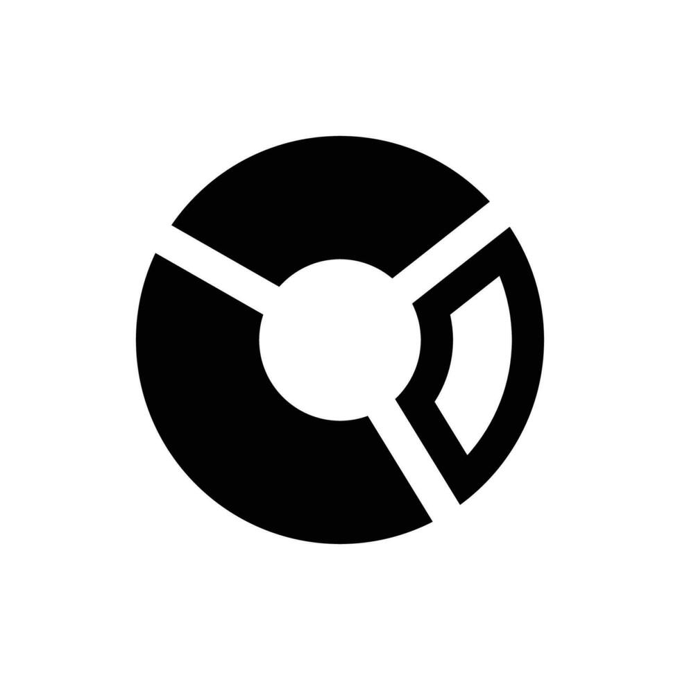 Pie Chart Icon vector