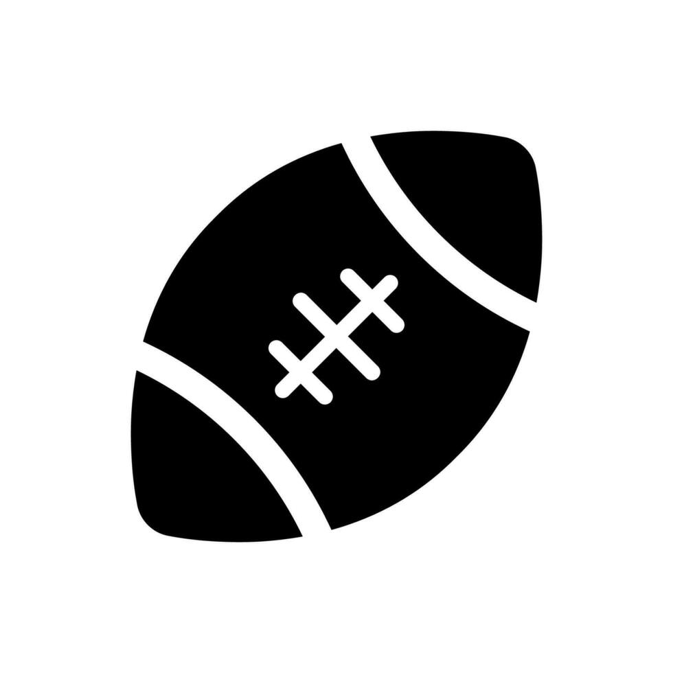 icono de futbol americano vector