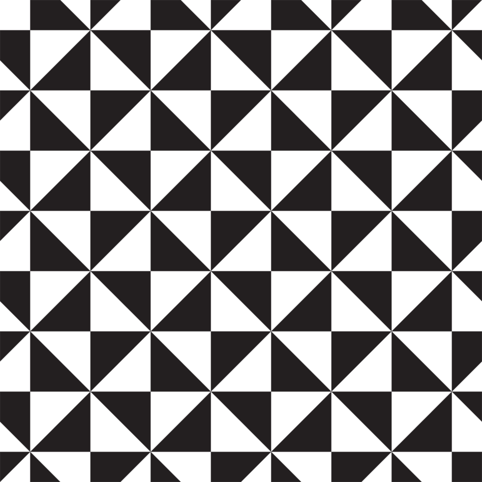 Triangles in Square Tile Seamless Pattern png