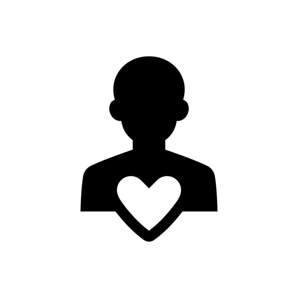 Man Love Icon vector