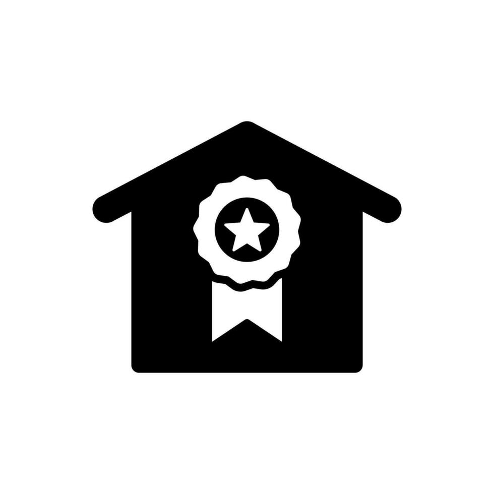 Best apartment icon vector