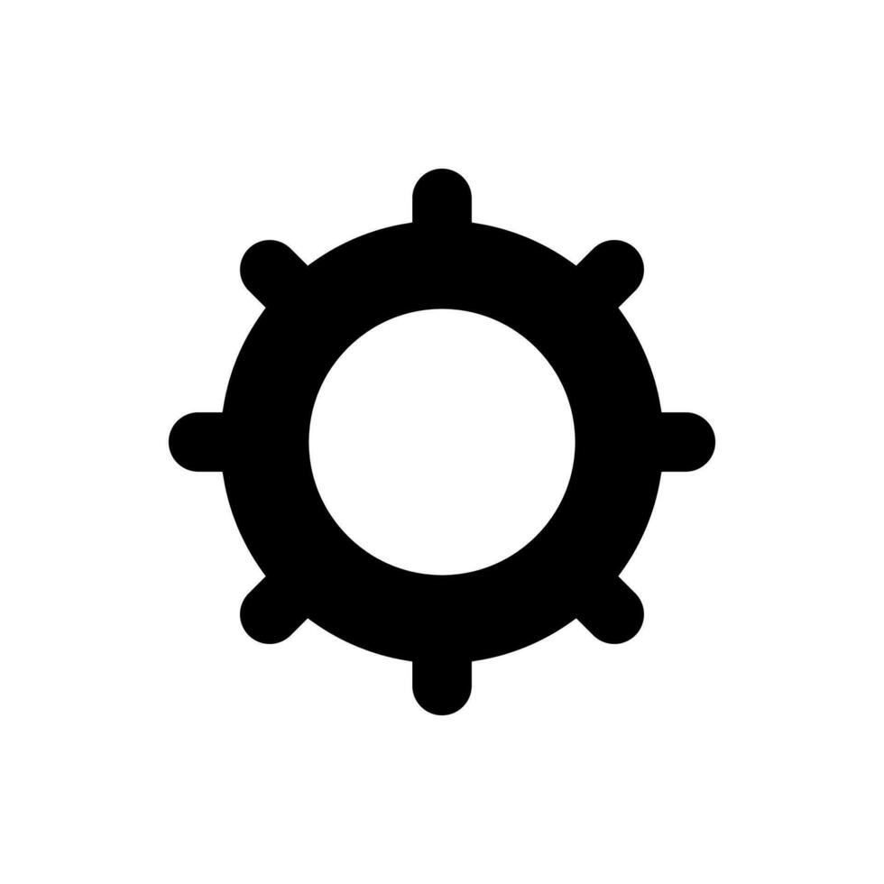 Gear Solution Icon vector