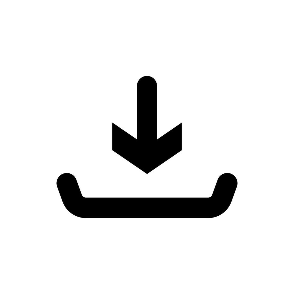 File Downloading Icon vector