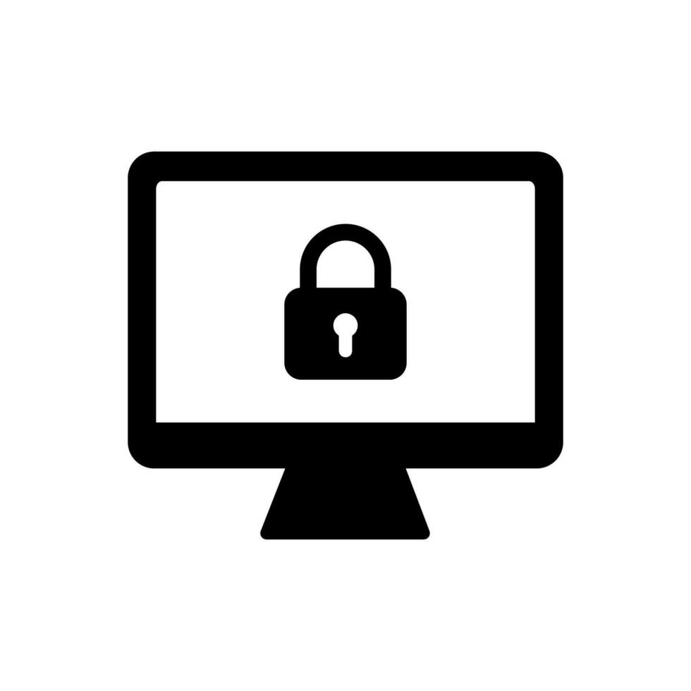 Privacy protection icon vector