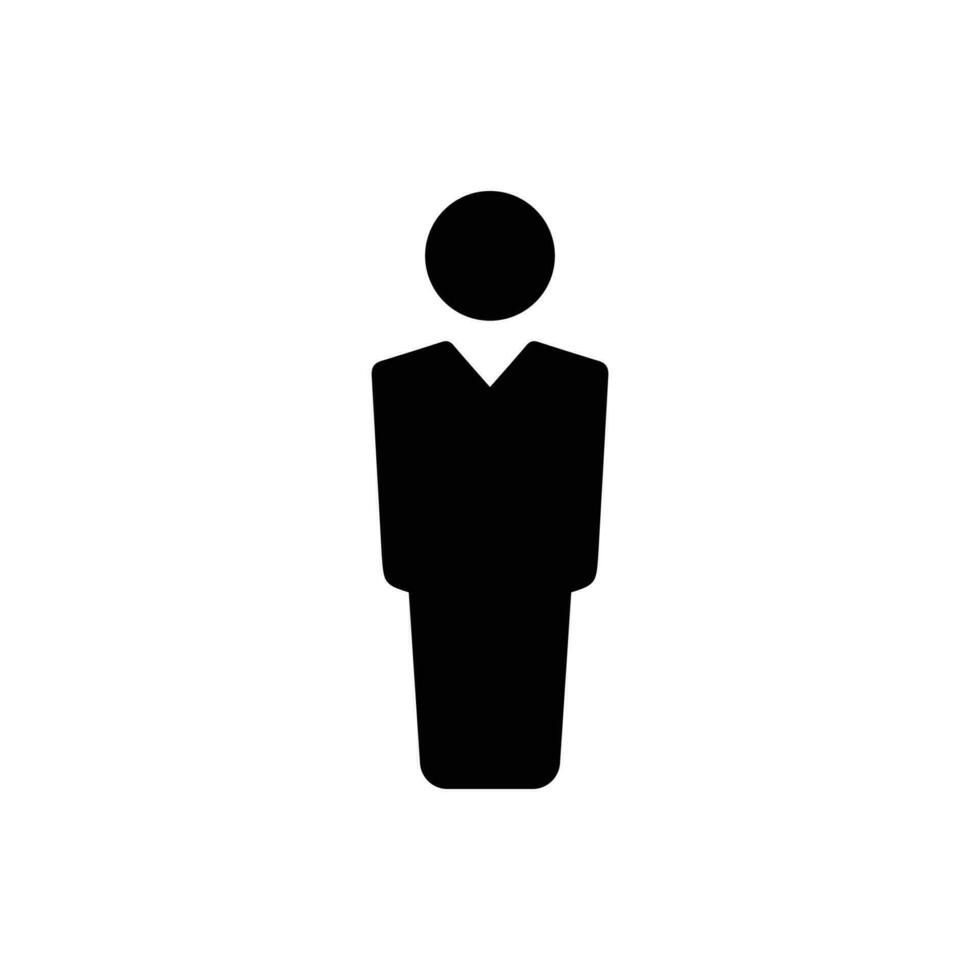 Business man icon vector