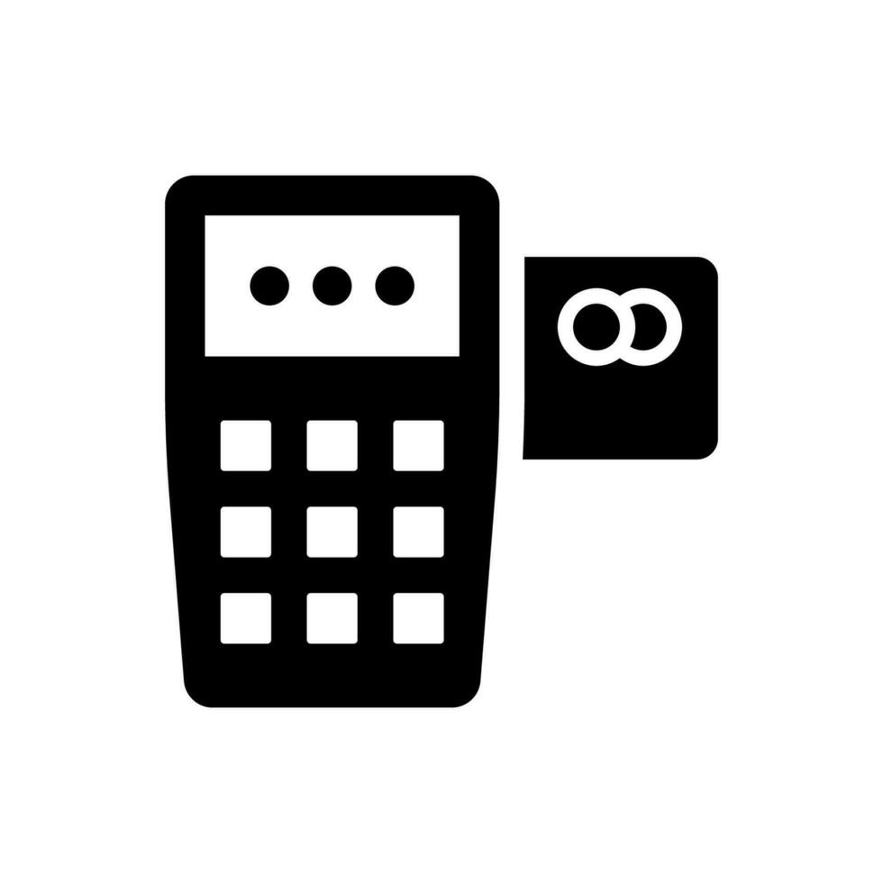 credit Card Swiper Icon vector