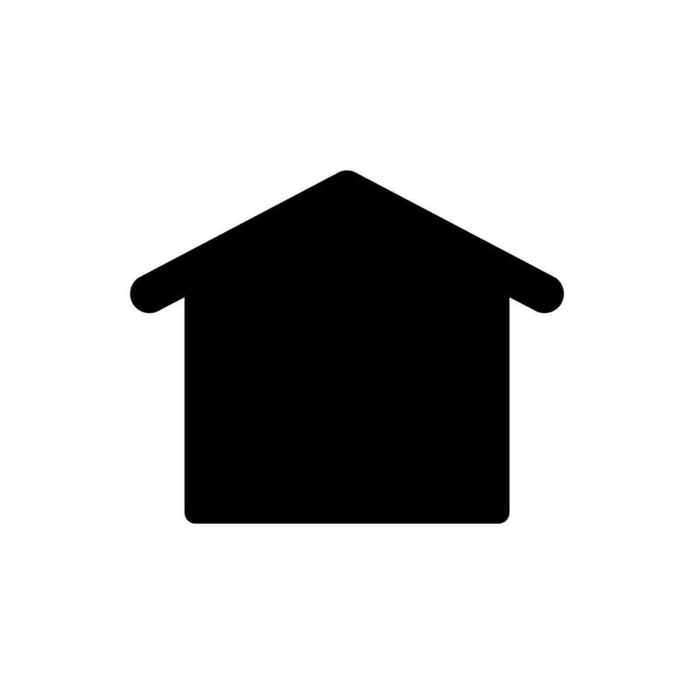 Home icon suitable for any type of design project vector