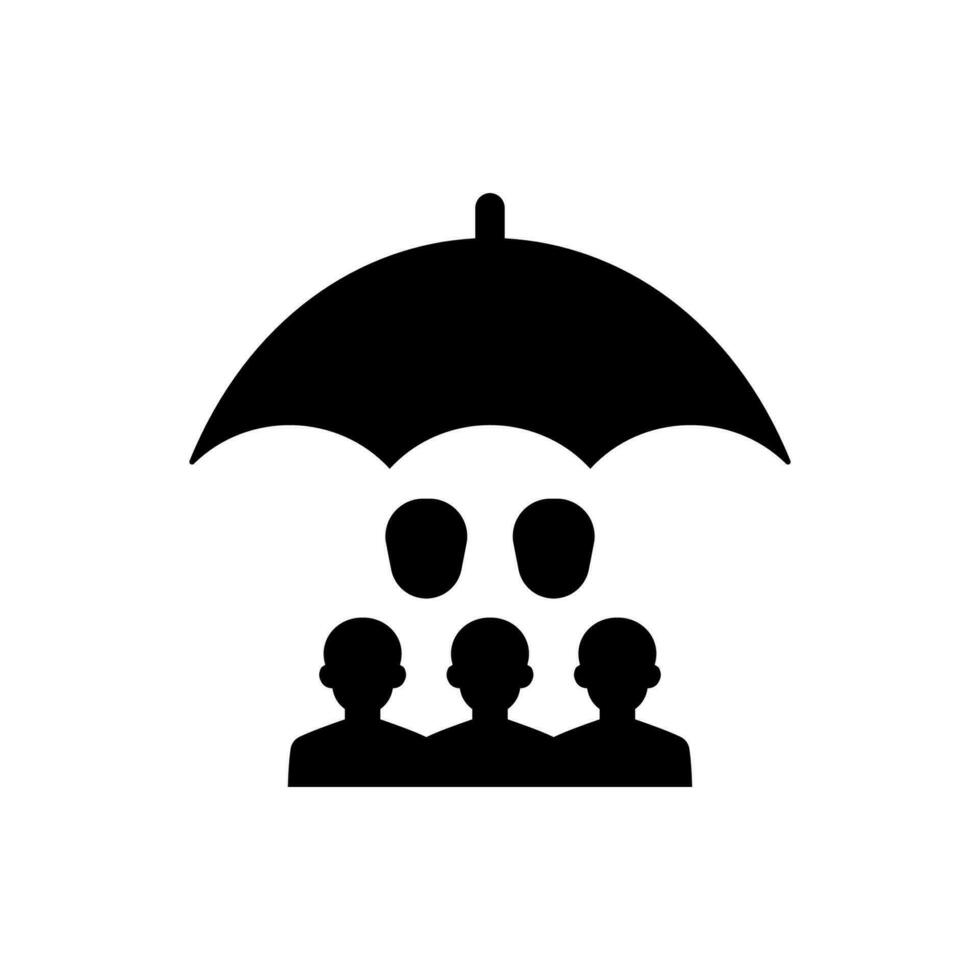 Protect Employees Icon vector