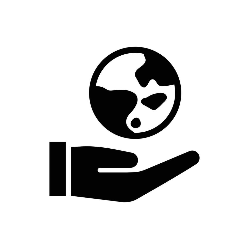 Global service icon vector