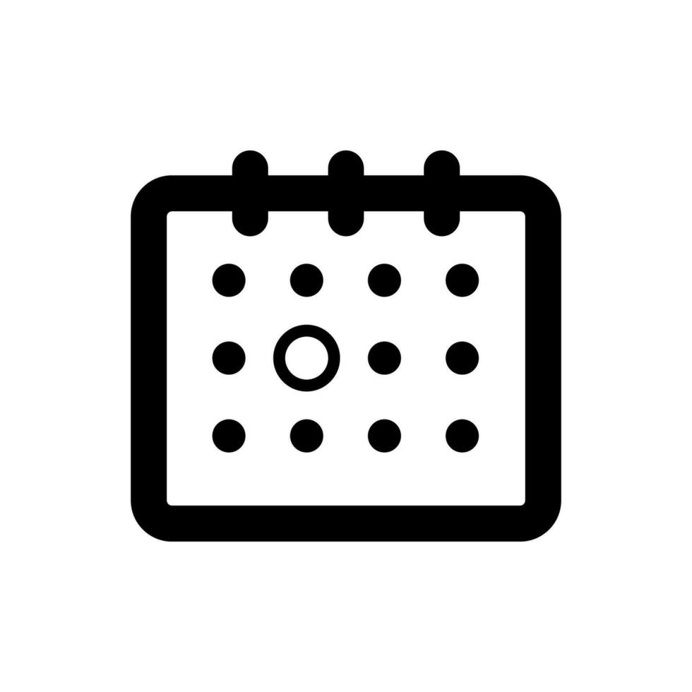 Event Schedule Icon vector
