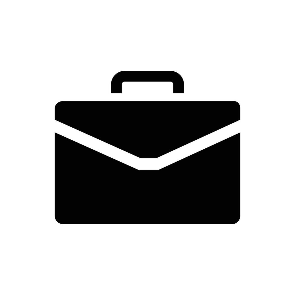 Office bag icon vector