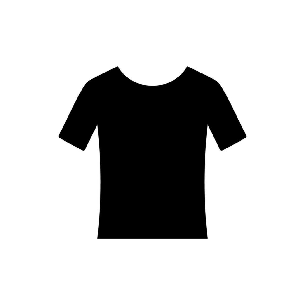 camiseta icono adecuado para ninguna tipo de diseño proyecto vector