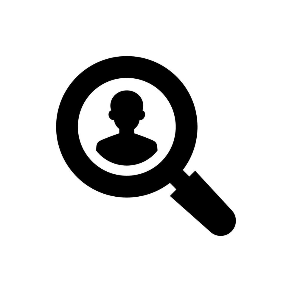 Search Job Icon vector