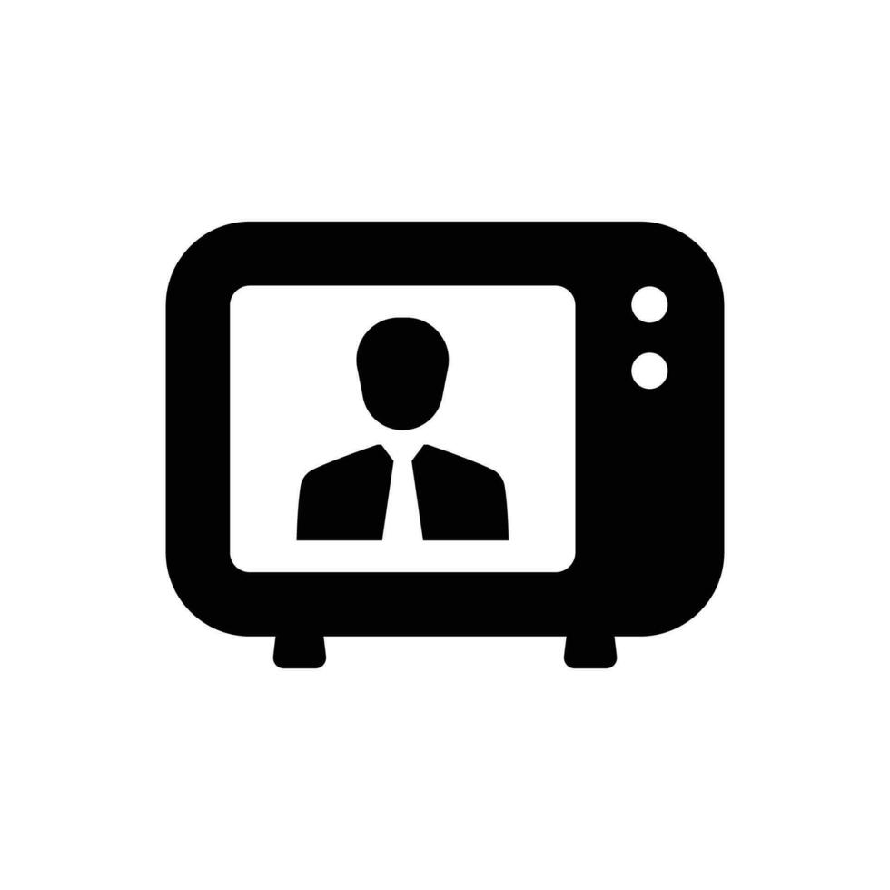 Television Icon - Vector