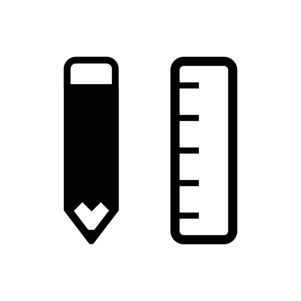 Office instrument icon vector