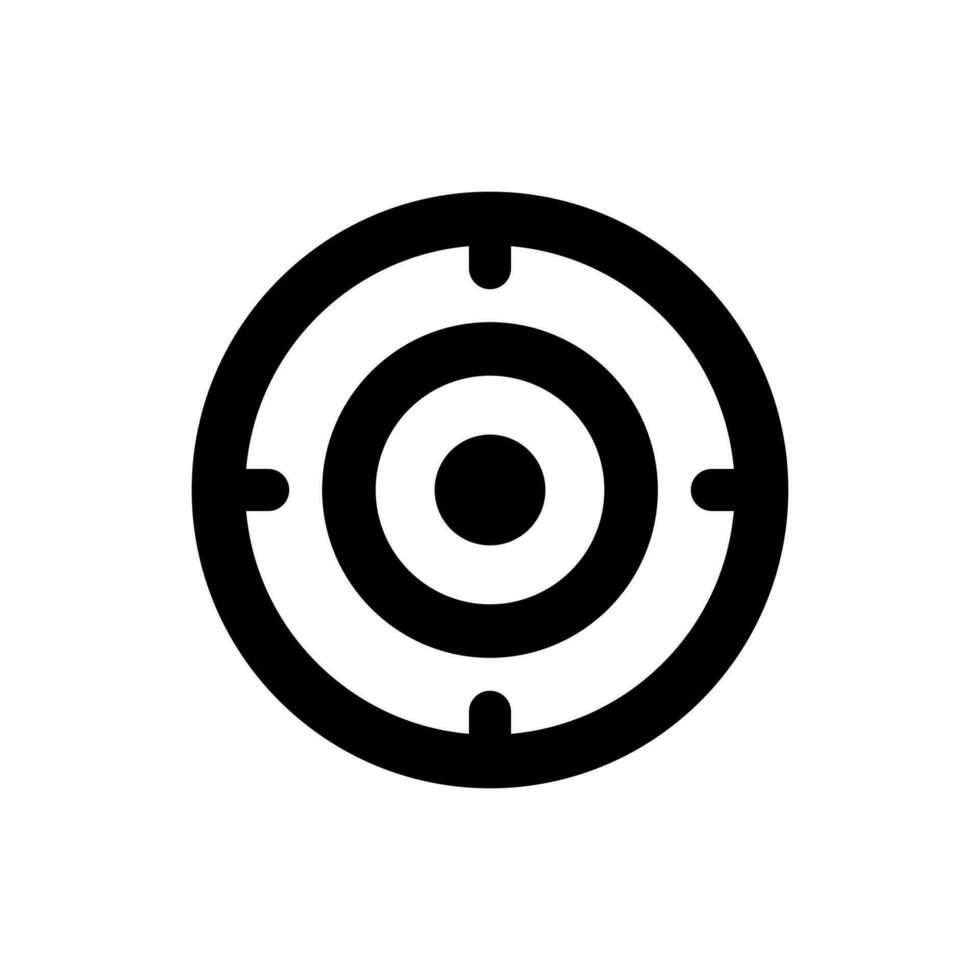 Focus Icon suitable for any type of design project vector